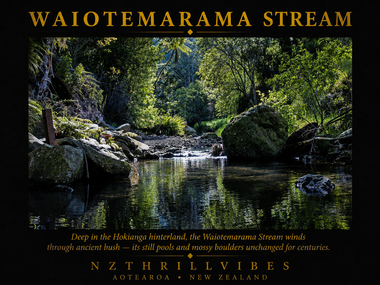 Waiotemarama Stream